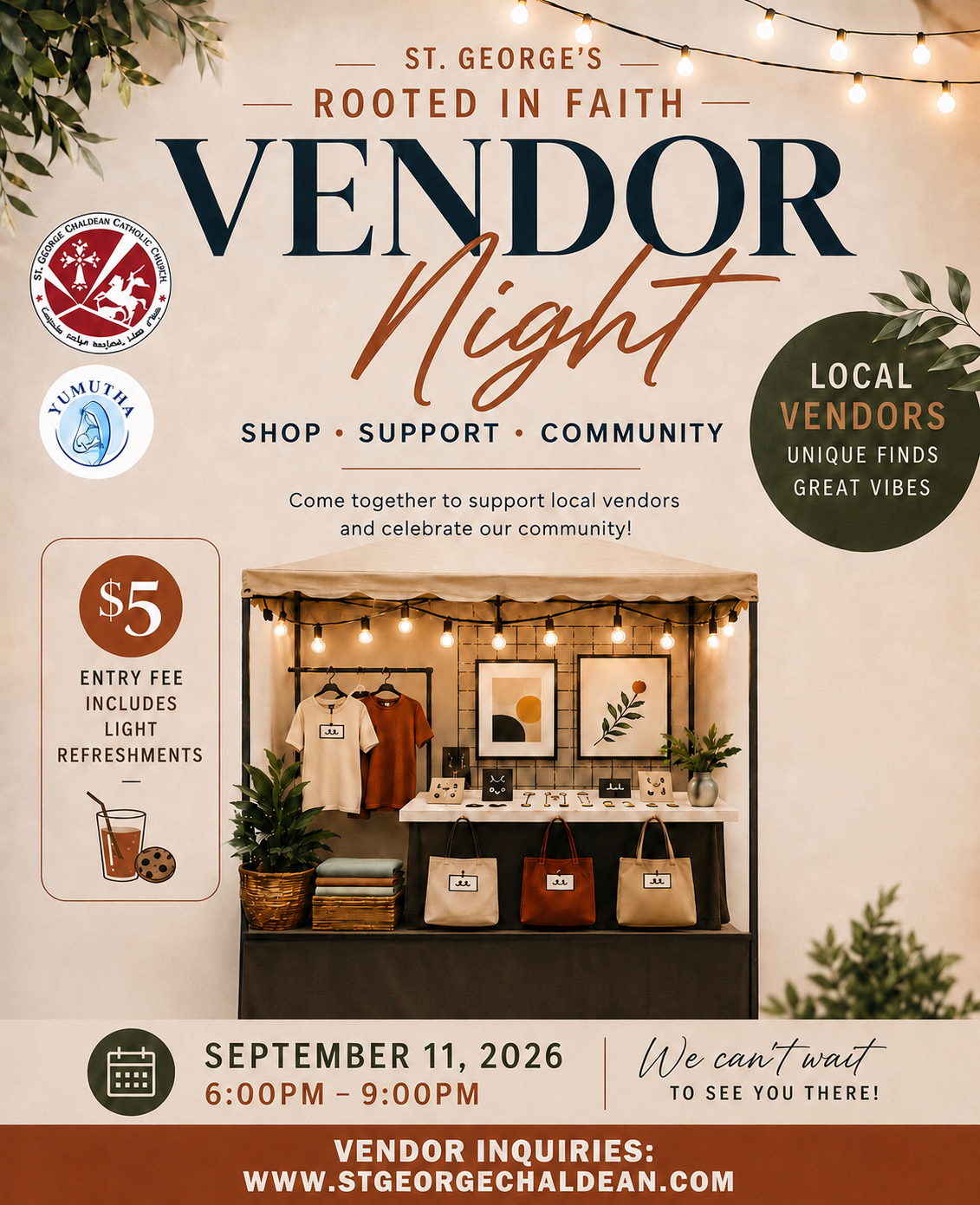 St. George Vendor Night Vendor night Image